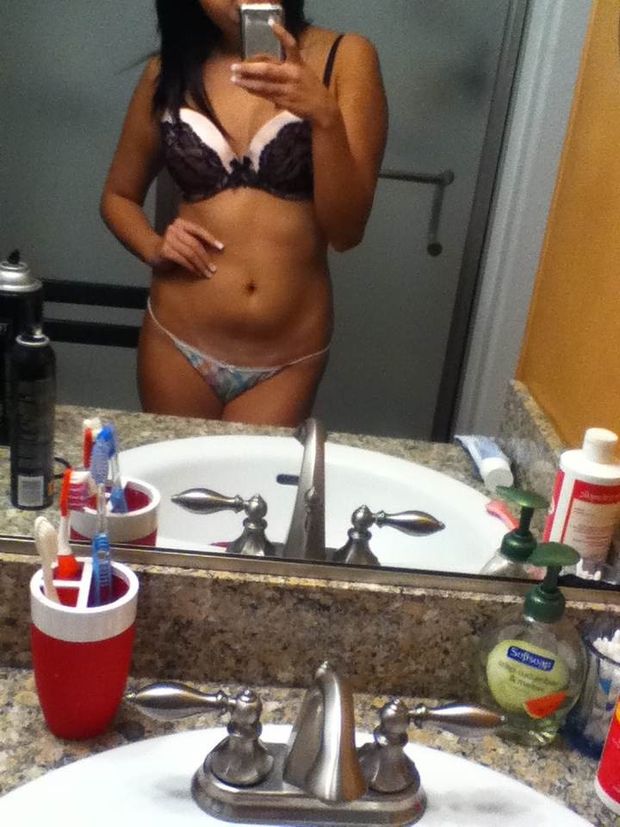 Hot girl next door selfshot picture featuring beautiful ash brown