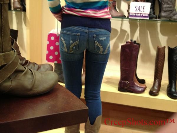 Small and tight, ready to knock boots all night. If you liked this post ... you may enjoy these too!Great tight jeans ASS creep at ATM by @j