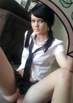 Amazing teen amateur in this incredible novice uniform pic