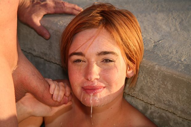Hot cum in the face pic