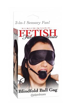 BLINDFOLD BALL GAG