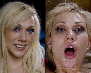 Hot blonde in this amazing photo