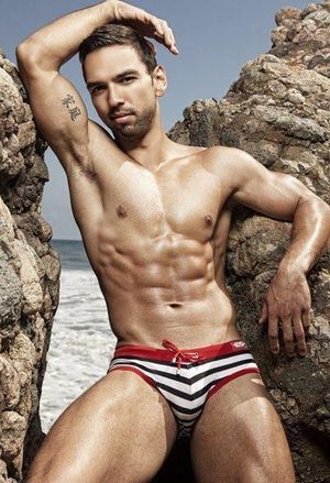 gay pornstar Lucky Daniels (real name: Paul Allen Becker)