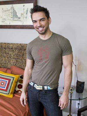 gay pornstar Lucky Daniels (real name: Paul Allen Becker)