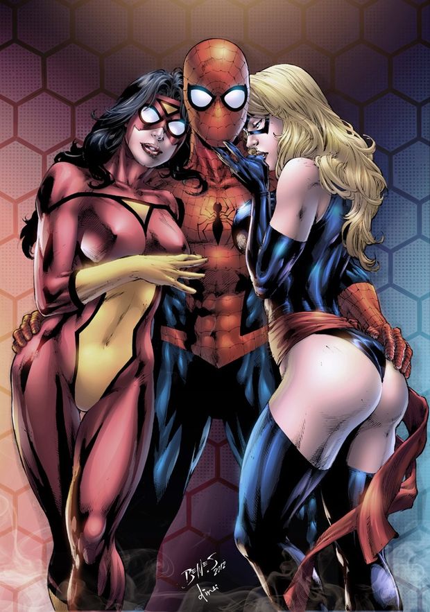 Spider-Man, Spider-Woman & Ms. Marvel