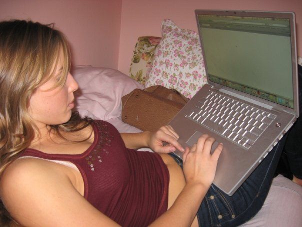 perfect perky tits on a sexy girl