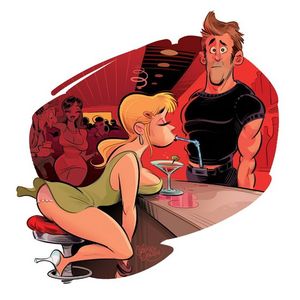 Cartoon Gallery - Straw