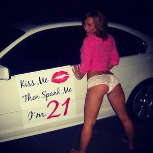 sexy slut begging to be spanked, and in return she gave me the best blowjob and fuck