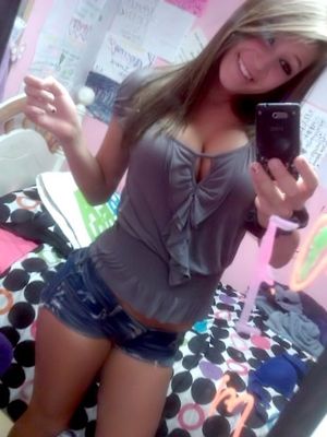 Amazing homemade wife pic with lovely blonde teen