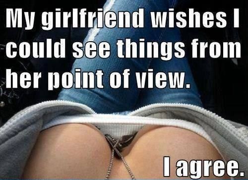 see things from her point of view