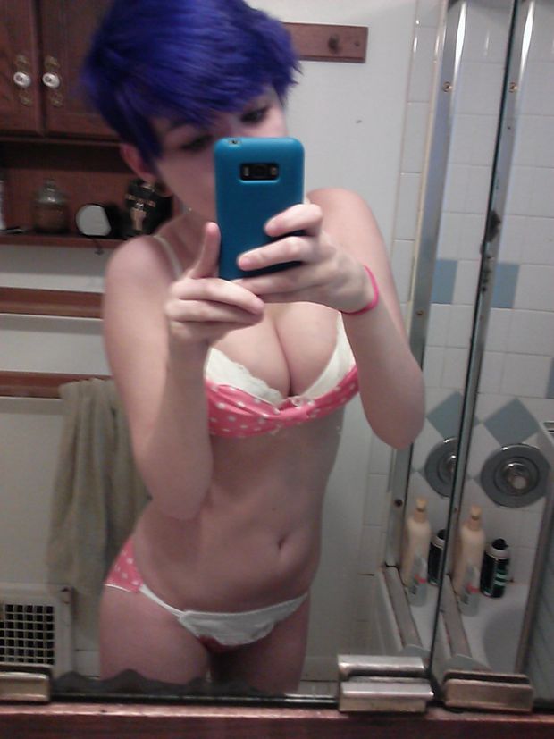 Blue pink