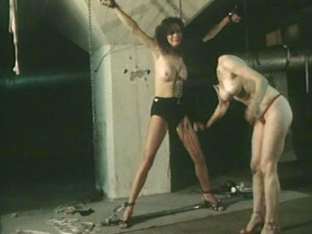 Vintage girl on girl bondage