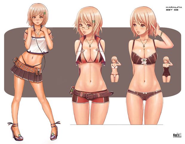 Awesome anime porn pic with amazing blonde