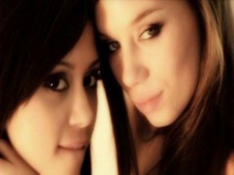 Superb lesbian teen in a awesome movie