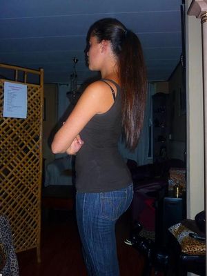 Incredible wife picture featuring fabulous brunette