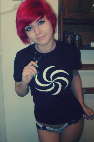 Awesome novice g-string pic featuring beautiful emo amateur