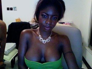 Awesome beginners picture featuring gorgeous ebony hooters