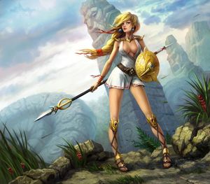 Stunning blonde in incredible pic