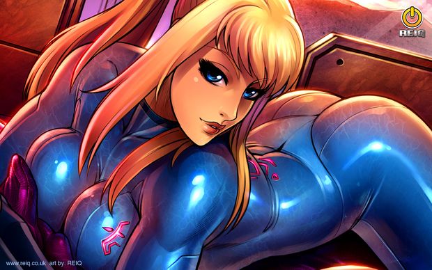 Awesome anime porn photo with sexy blonde fit body