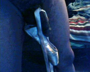 I'm tied to my fetish love of pointe shoes.