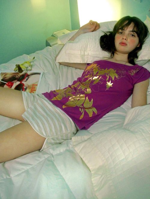 Superb brunette teen in a incredible amateur picture