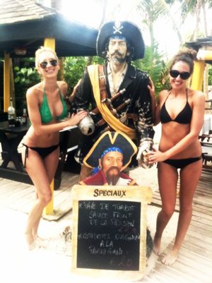 We're gonna jack off Cap'n Jack...