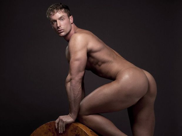Hot picture with lovely gay booty