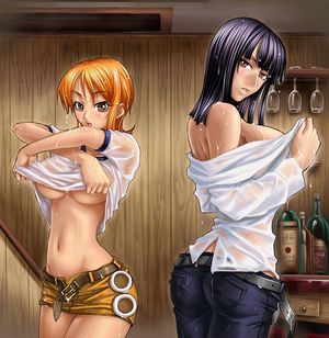 Awesome hentai picture with superb hooters