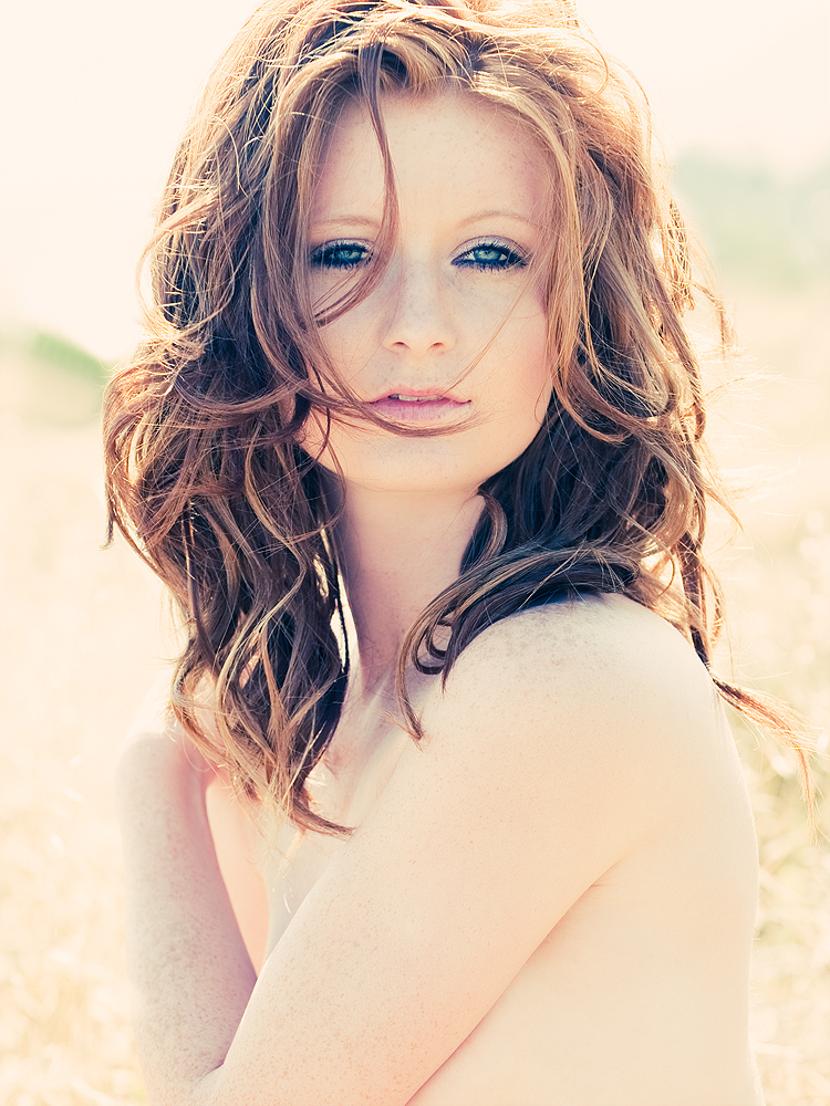 Megan Ticknor with sexy freckles