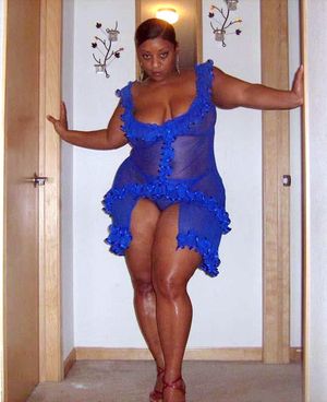 Superb black bbw in this hot homemade photo
