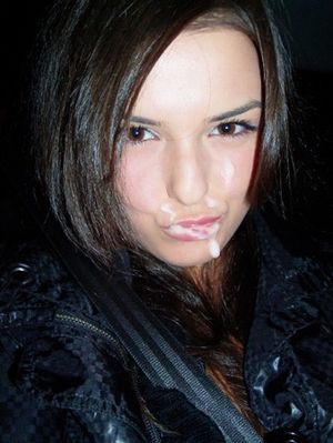 Hot teen coed in this amazing bukkake ex-girlfriend photo