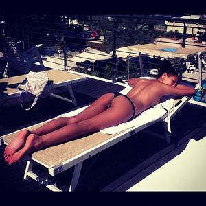 Amazing Swedish brunette enjoying her vaccation