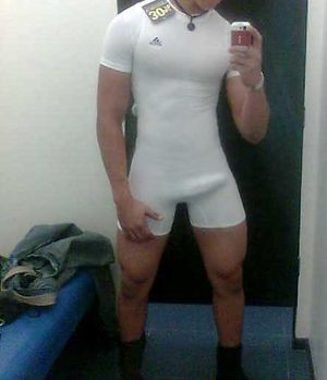 Incredible picture with gorgeous gay fit body