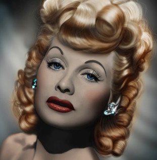 Doin It Old Skool Style.. I Found This Hot Retro Pic And Tell Me Who Doesnt LOVE LUCY??????