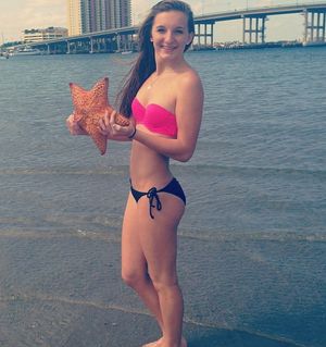 sexy girl in swimsuit