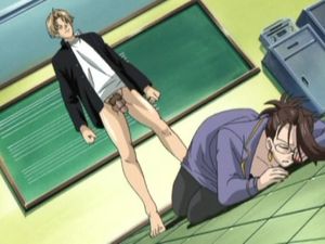 Fucking the teacher hentai style