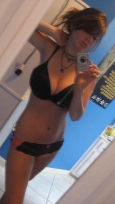 Stunning ash brown teen in incredible homemade selfshot pic