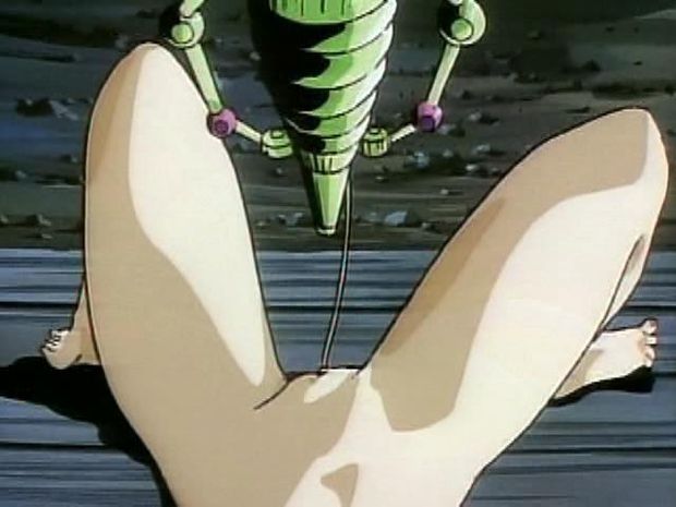 Bizarre alien machines fucking earthling babes!