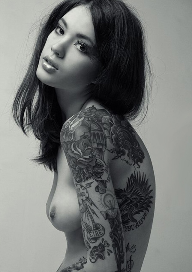 She is so beautiful,(would have been nice to see the artwork in color)