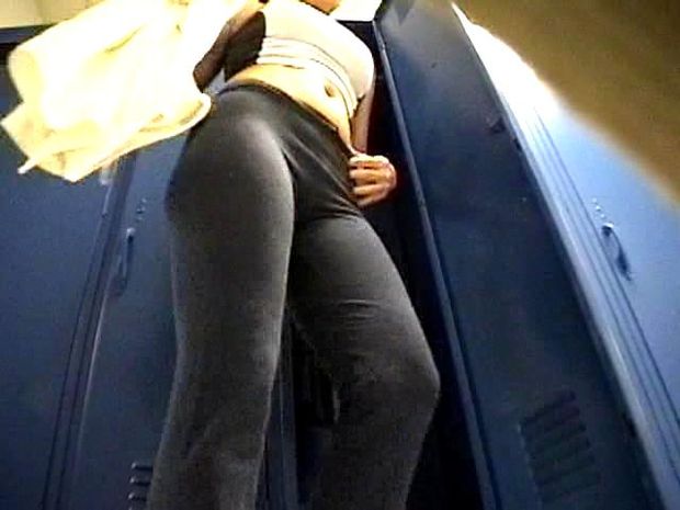 Hidden cam in the girls locker room