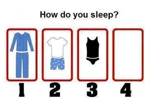 I love NAKED SLEEPING but I can't with my roommate so my choice is bottom of 2 and top of 3.