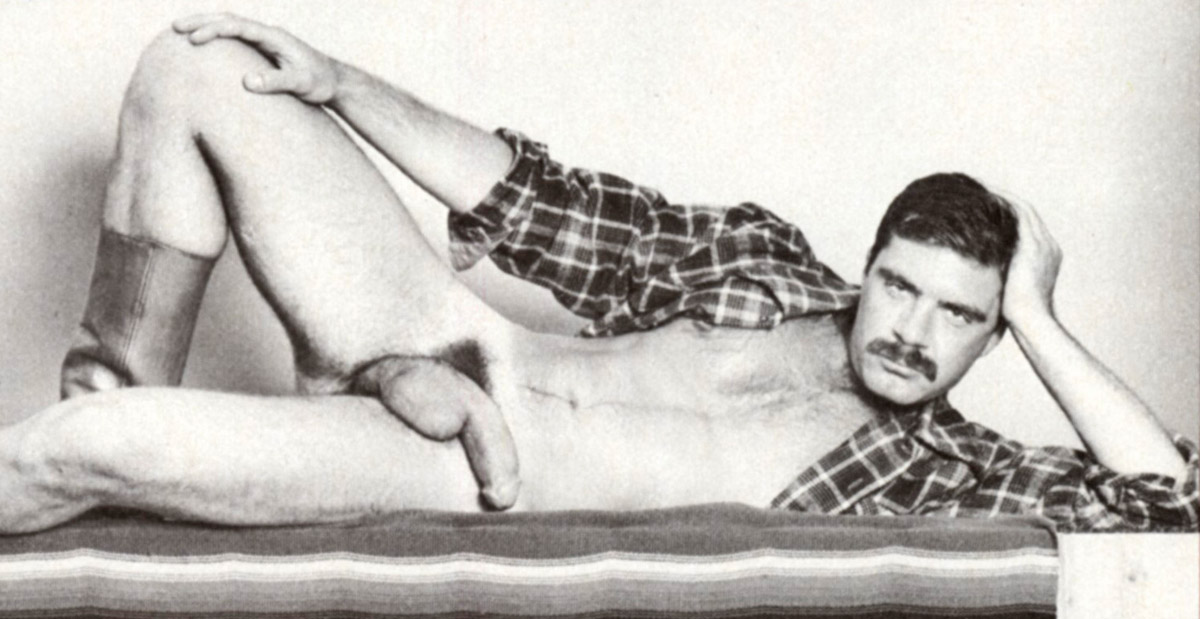 Hot throwback picture with superb gay