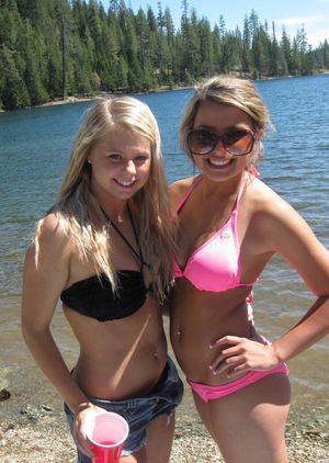 sexy girls at the beach