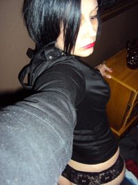 Incredible amateur pic with hot lesbian brunette