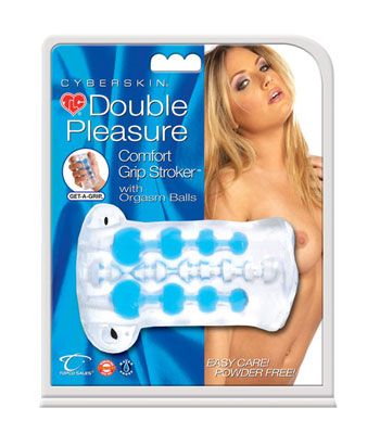 DOUBLE PLEASURE COMFORT GRIP STROKER