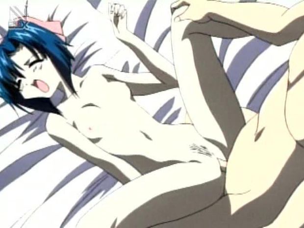 Petite anime teen with small tits taking a good pussy pounding!