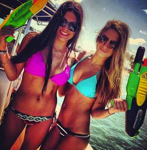 Sexy athletic body in a amazing girl next door g-string photo