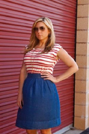 Incredible ex-girlfriend photo featuring beautiful blonde