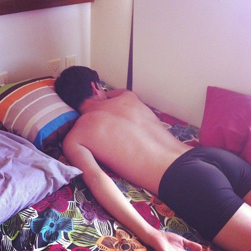 Amazing g-string picture with a hot butt