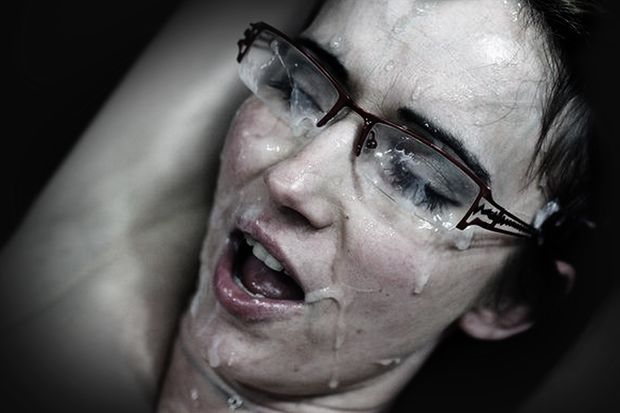 shower her in spunk - she loves it